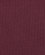 LULULEMON RIBBED KNIT TWIST BACK MOCK NECK SWEATER