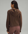 LULULEMON SCUBA OVERSIZED FULL ZIP CHOCOLATE BROWN HOODIE