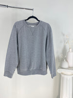 SOLID GREY RICHERPOORER CREWNECK