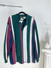 VINTAGE STRIPED COLLARED RUGBY SHIRT